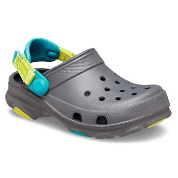 Crocs Classic All-Terrain Boys' Clogs Grey | Australia 1336PJJQ